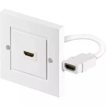 Wentronic Goobay HDMI™ sieninis lizdas - 1 x HDMI™ A lizdas > 1 x HDMI™ A lizdas (51722)