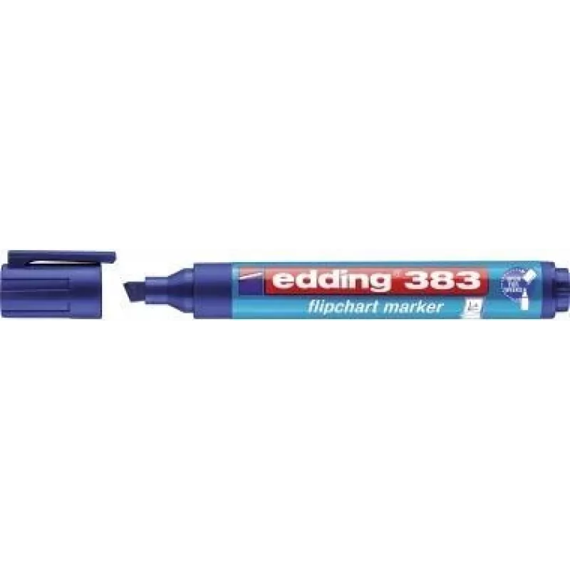 Marker Edding e-383 10 vnt. mėlynos