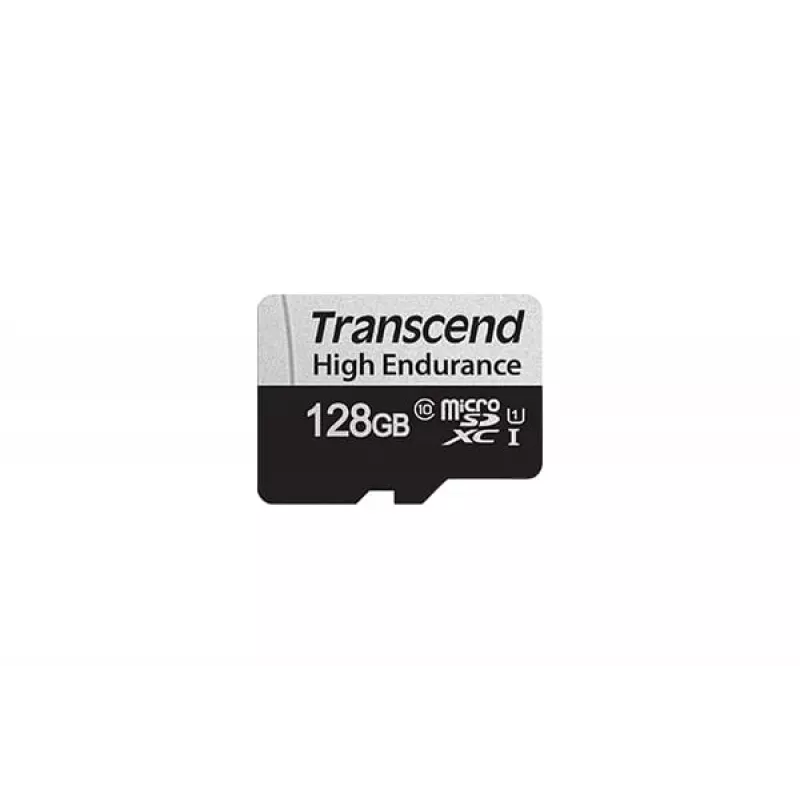 Flash atmintinė Transcend 128GB MicroSDXC UHS-I 350V