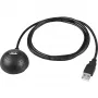 Wentronic USB laidas - USB Type A, 4 kontaktų (M) - USB Type A, 4 kontaktų (W) - 1,5m - magnetinis stovas (68913)