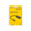 Adapter USB Type-C vyriškas į 2.5 Gigabit LAN kompaktiškas DeLOCK 66645
