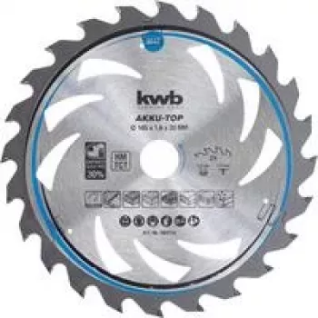 Diskinis pjūklo diskas KWB 584754 16,5 cm