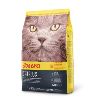 Sausas kačių maistas JOSERA Catelux Adult Duck Poultry 2 kg — sausas maistas, 32 % baltymų, 20 % riebalų