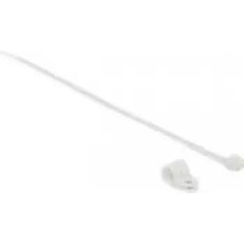 Screw mount kabelis tie DeLOCK 18865 Nylon White 22mm 10pcs