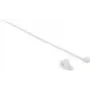 Screw mount kabelis tie DeLOCK 18865 Nylon White 22mm 10pcs