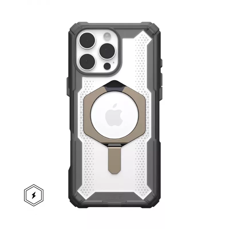 Urban Armor Gear Plasma XTE mobiliojo telefono dėklas 17.5 cm (6.9) Dangtelis Pilkas, Permatomas