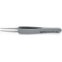 KN 92 21 11 ESD - Tikslieji pincetai su gumuota rankena ESD, 123 mm