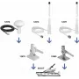 NAVILOCK - antena - navigacija - 28 dBi - kryptinė - lauko, patalpų, laivo