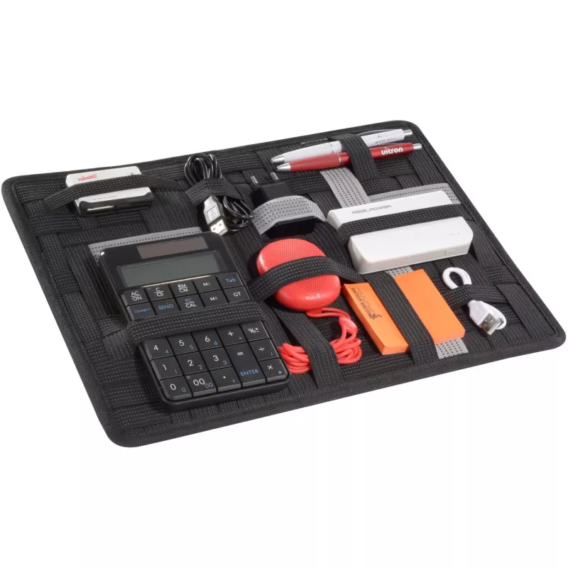 Planšetinio kompiuterio dėklas RealPower 156802 27,9 cm (11 colių) Juoda Pilka