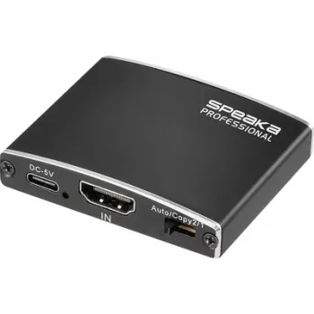 SpeaKa Professional HDMI-Splitter 3840 x 2160 Pixel Juoda (SP-13723876)