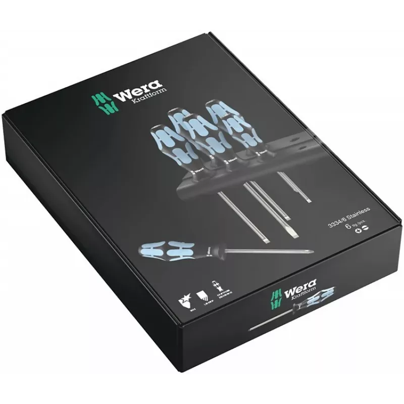 Atsuktuvas Wera 3334/6 vienpusis tiesus