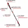 Genėjimo žirklės EINHELL GP-LS 18/28 Li T BL-Solo — belaidės teleskopinės apėjamosios genėjimo žirklės, 18 V, pjovimo geba 2,8 cm, aliuminio rankena