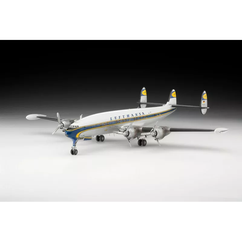 Plastikinis modelio rinkinys REVELL Lockheed L.1049G Super Constellation Lufthansa livery