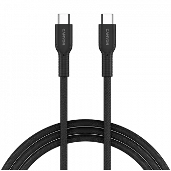 CANYON laidas OnWire 60CL C-C 60W COLOR Pintas 1m Juodas