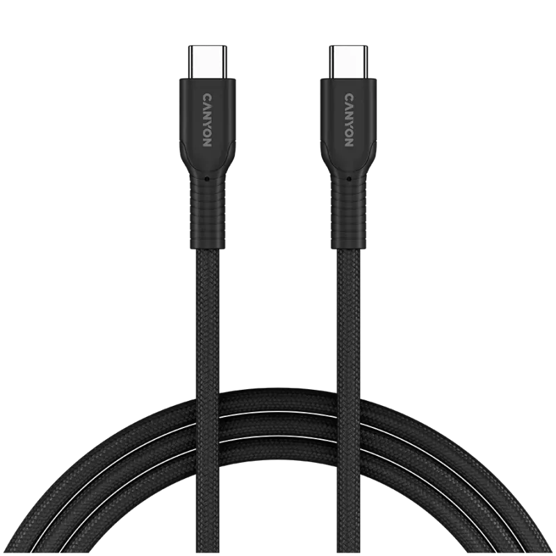 CANYON laidas OnWire 60CL C-C 60W COLOR pintas 1m juodas