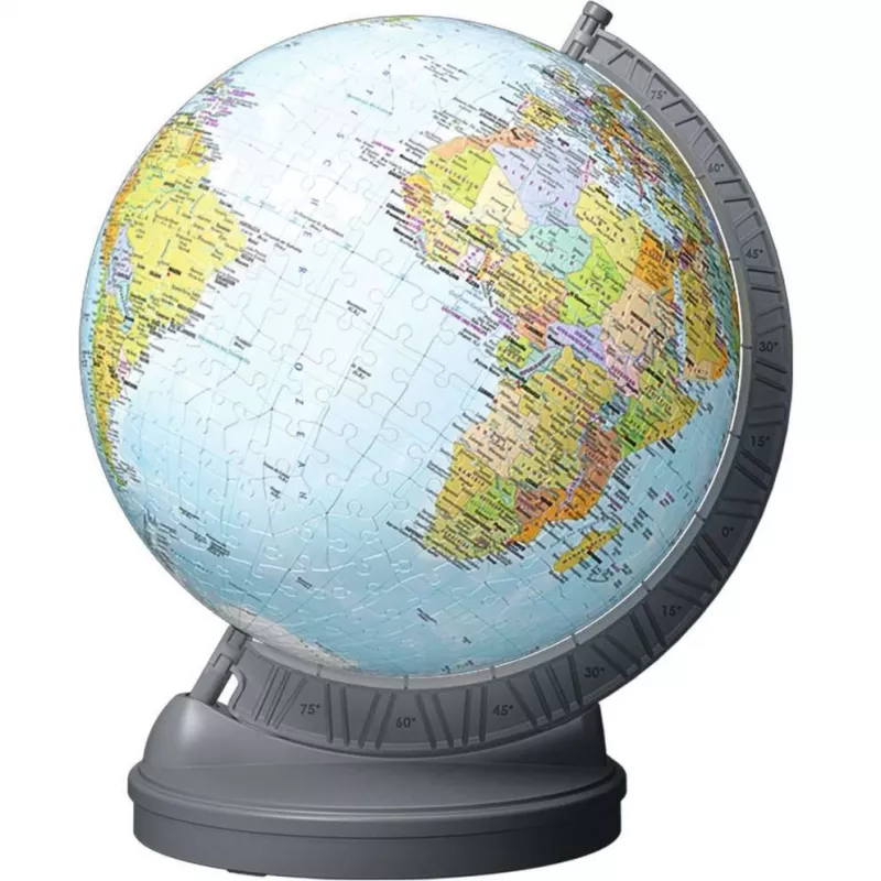 Ravensburger 3D dėlionė gaublys su šviesa