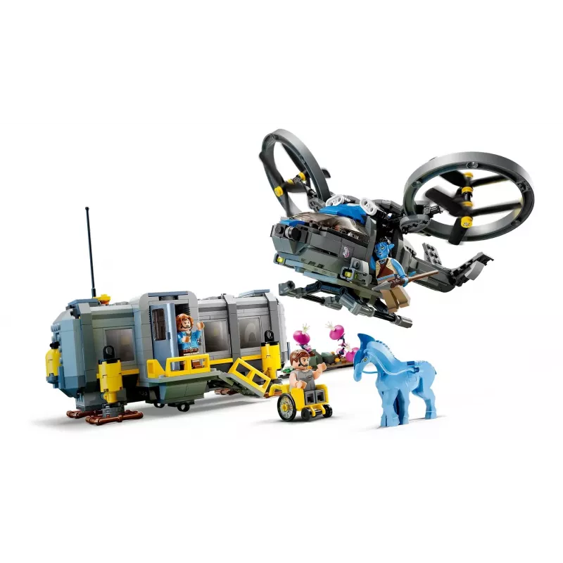LEGO Avatar Plaukiojantys kalnai: 26 vieta ir RDA Samson rinkinys 75573, įvairių spalvų