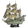 3D LED dėlionė „Skrajojantis olandas“ modelis L526H, No name — surinktas šviečiantis modelis