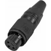 XLR 3 kontaktų lizdas Omnitronic IP 30208436 – moteriškas važiuoklės jungtis