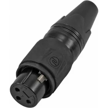 XLR 3 kontaktų lizdas Omnitronic IP 30208436 – moteriškas važiuoklės jungtis