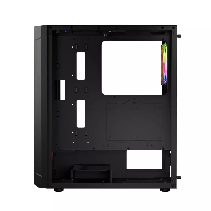Logic ARAMIS ARGB MINIDI USB 3.0 korpusas, juodas