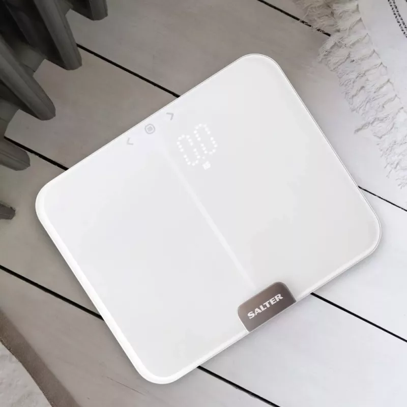 Scale Salter 9164 WH3RJLEU16 Ghost Compact Analyser White