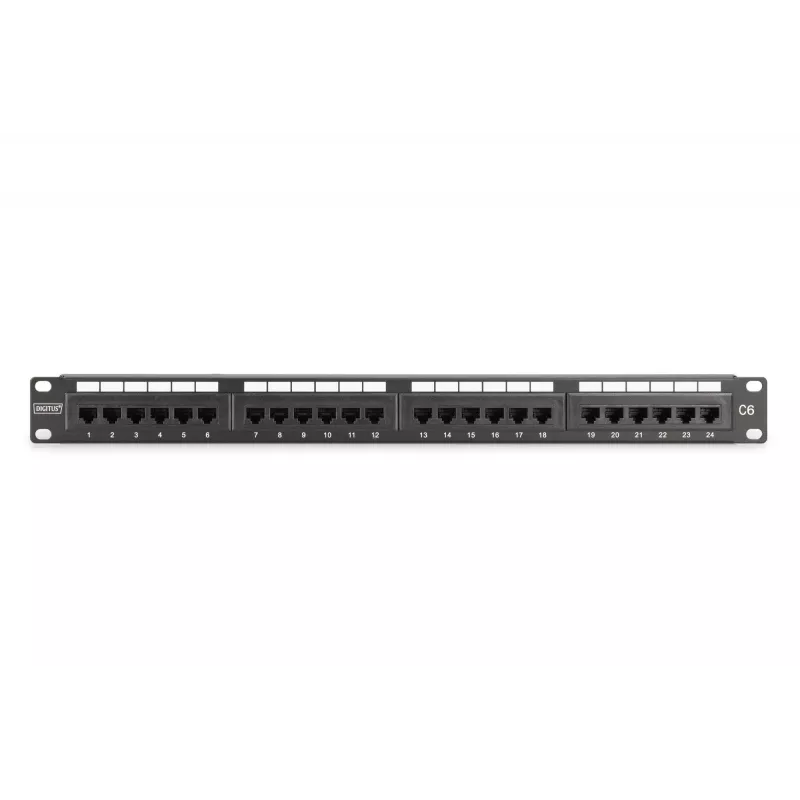 Digitus CAT 6 pataisų skydas neekranuotas DN-91624U-CR
