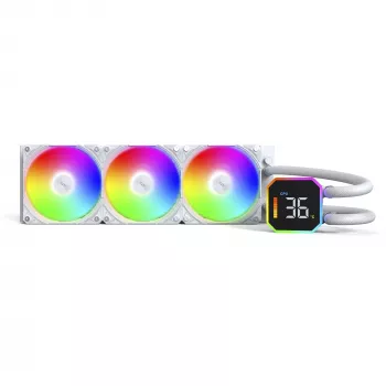 CPU AUŠINTUVAS KELIEMS LIZDAMS BALTAS / HYPERFLOW DIGITAL 360 MONTECH