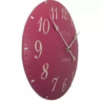 NeXtime klok 3084rz London Arabic, Ø34,5 cm, Sieninis, Rožinis/ Baltas