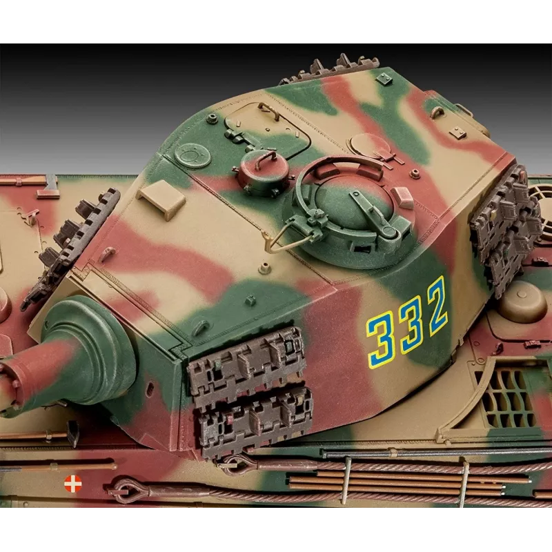Rv03249 - Revell 1:35 - Tiger Ii Ausf.b (henschel Turret)