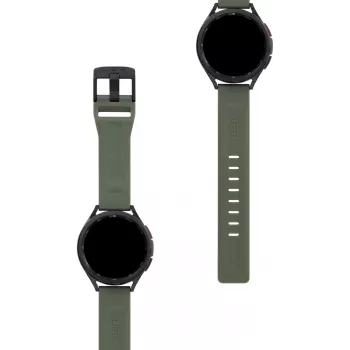 Urban Armor Gear Universal Scout - Dirželis - Išmanusis laikrodis - Žalias - Samsung - Sukurtas tinka Galaxy Watch6 40mm ir 44mm - Galaxy Watch6 Classic 43mm ir 47mm - Galaxy Watch5... - Sili