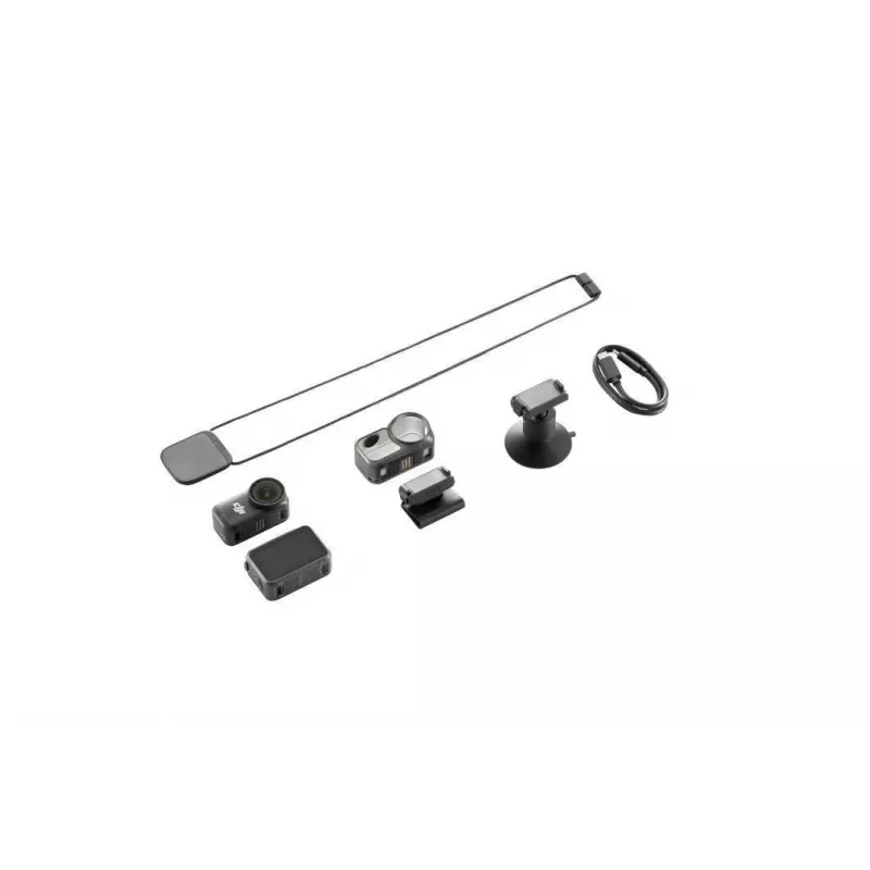 Action camera DJI Osmo nano — 35 MP CMOS, 4K Ultra HD (3840×2880), 120 kadrų/s, 143° matymo laukas, 4,98 cm ekranas, Wi‑Fi, MicroSD, 0,052 kg