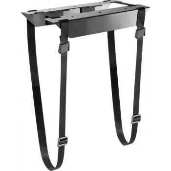 SpeaKa Professional kabelių spaustukas-kabelių raištis, įrenginių montavimo kanalas SP-PCH-100 SP-9330268 juodas, atlaiko iki 10 kg (SP-9330268)