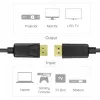 DisplayPort laidas Unitek Y-C609BK — 3 m, kištukas-kištukas, juodas