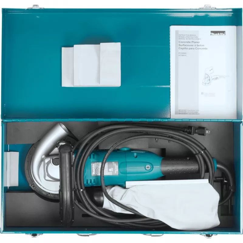 Makita PC5001C nešiojamas šlifuoklis 10500 RPM Juoda, Mėlyna 1400 W