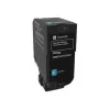 Lexmark RETURN-tonerio kasetė žydra 74C2HC0 3000 puslapių
