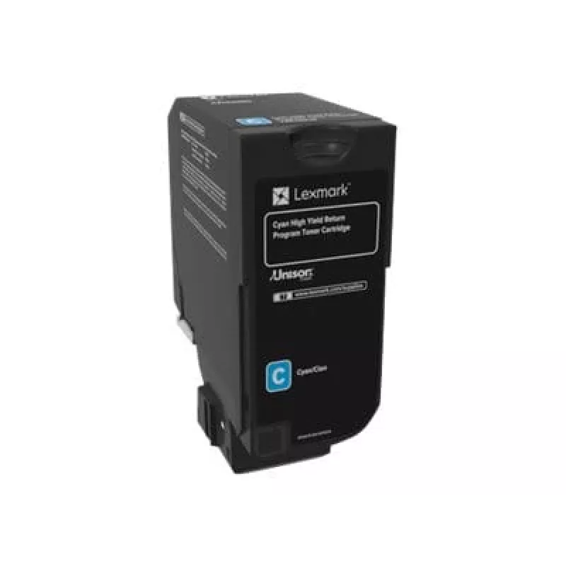 Lexmark RETURN-tonerio kasetė žydra 74C2HC0 3000 puslapių