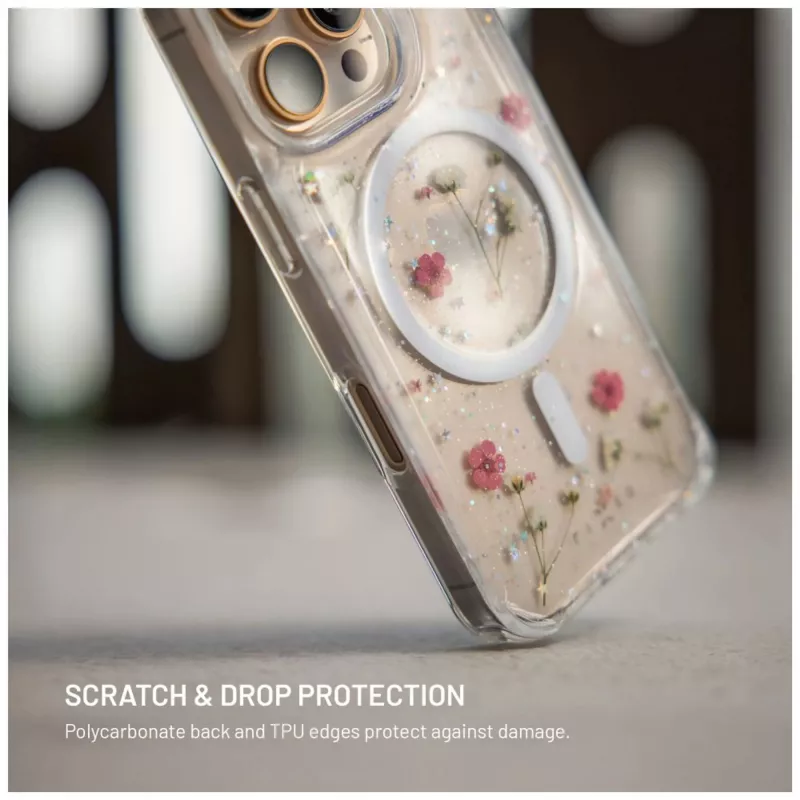 FIXED galinis dangtelis, skirtas Apple iPhone Air — TPU, MagBloom suderinamas, Blush Plum