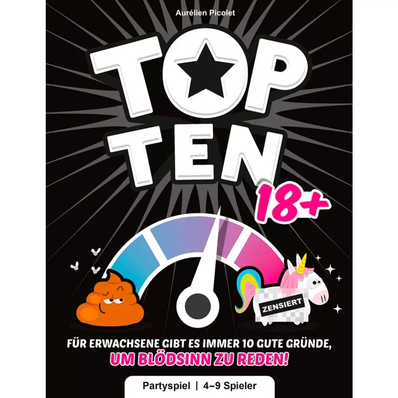 Top Ten 18+, Vakarėlių žaidimas