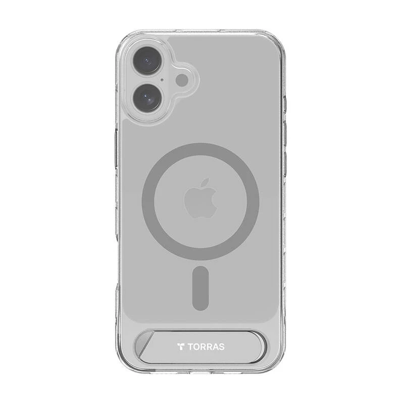 Skaidrus apsauginis dėklas iPhone 16 Torras PSTAND SERIES X00FX1932