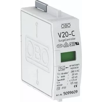 Viršutinė dalis viršįtampių ribotuvui Modulis 220V V20-C (5099609)