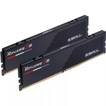 DIMM 64 GB DDR5-6000 (2x 32 GB) Dual-Kit, atmintis juoda, F5-6000J3238G32GX2-RS5K, Ripjaws S5, INTEL XMP