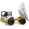 Žaislinis savivartis sunkvežimis BRUDER ROADMAX modelis 03470 – vaikiška statybinė transporto priemonė, tvirtas plastikas, pakeliama kėbulo dalis