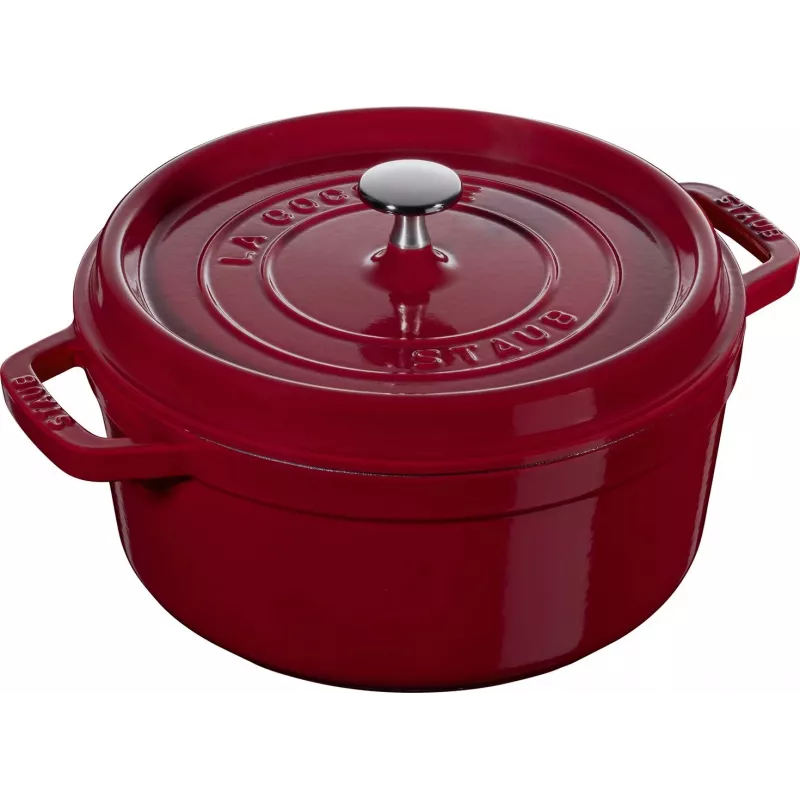 Ketaus apvalus troškintuvas STAUB La Cocotte 6,7 L, kaštonų spalvos, ZWILLING