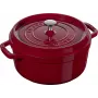 Ketaus apvalus troškintuvas STAUB La Cocotte 6,7 L, kaštonų spalvos, ZWILLING
