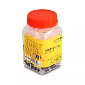 DeLOCK RJ45 modulinis kištukas Cat.6 50 vnt. rinkinys su patikima sklende