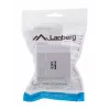 LANBERG Outlet Box RJ-45 Cat6 OU6-0002-W baltas, 2 lizdai, 30×54×57 mm