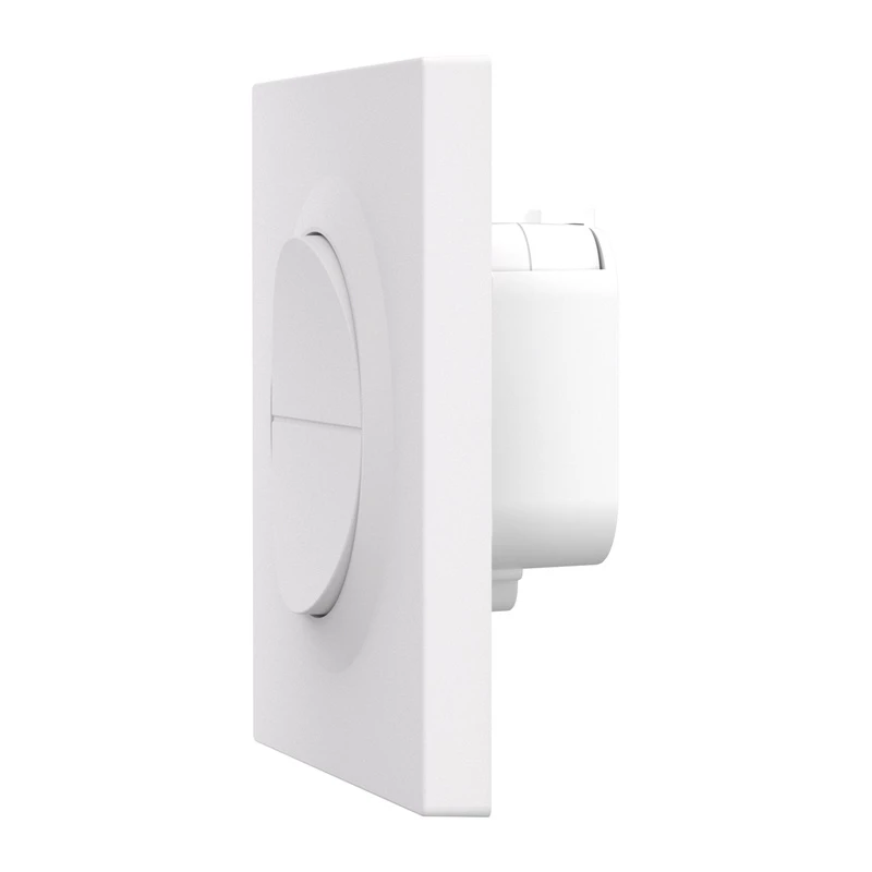 Dviejų kanalų ZigBee sieninis jungiklis Sonoff MINI-ZB2GSL-E — kompaktiškas sienoje montuojamas išmanusis jungiklis, du reliniai kanalai, nereikalingas nulinis laidas