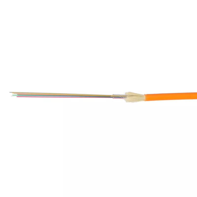 Optical fiber kabelis FIBERHOME MICRO kabelis 2.5mm 8FO G.657A1 PE Oranžinė 2 km drum