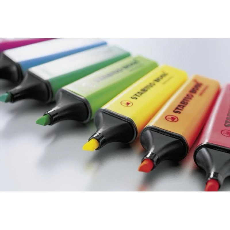 Marker STABILO BOSS Originali 10 vnt. Žalias 70/33 Stabilo
